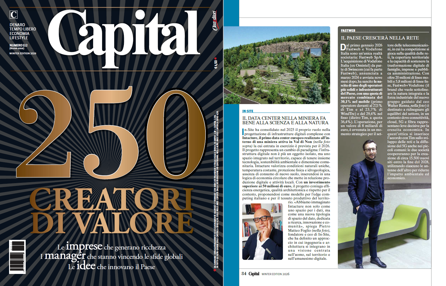 In-Site Capital 250 Creatori di Valore